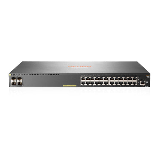 JL255A - HPE Aruba 2930F 24G PoE+ 4SFP+ Switch (JL255A)