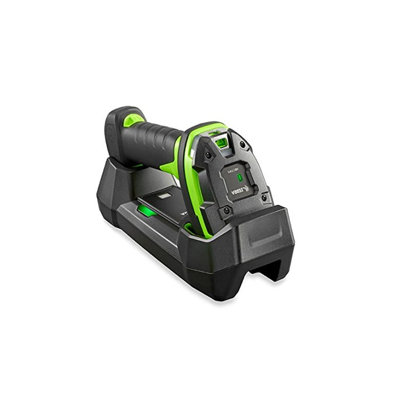 Zebra LI3678-SR3U4210S1W Cordless Barcode Scanner, Standard Range 1D Linear Imager, USB Kit