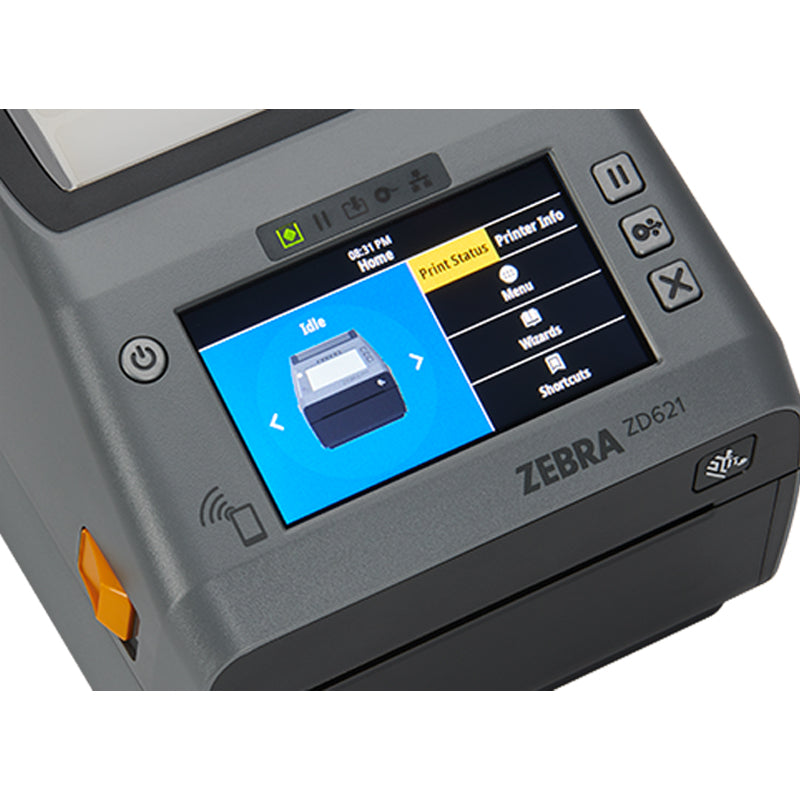 ZD6A042-D0EL02EZ ZD621 direct thermal label printer: 203 dpi