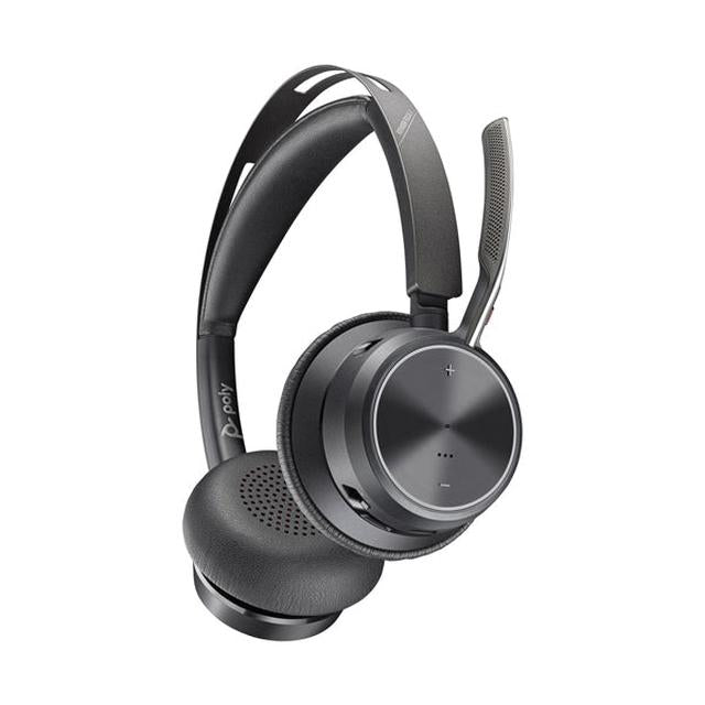 77Y86AA Poly Voyager Focus 2 USB-A with charge stand Headset
