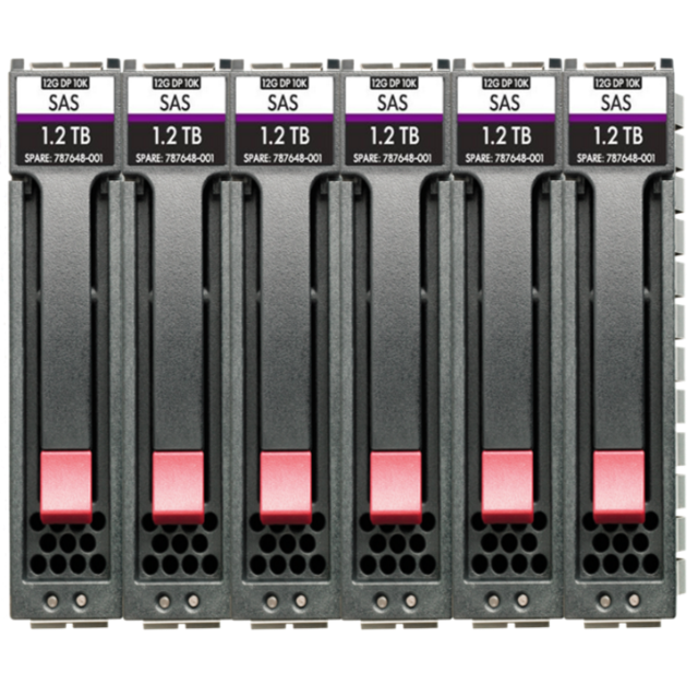 R0Q70A HPE MSA 60TB SAS 12G Midline 7.2K LFF (3.5in) M2 1yr Wty 6‑pack HDD Bundle