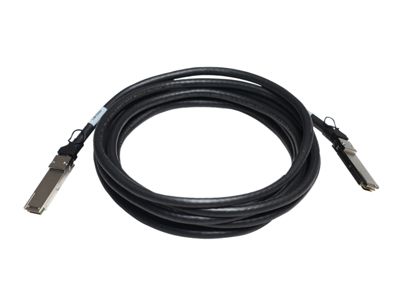 JG329A HPE Networking Comware X240 40G QSFP+ to 4x10G SFP+ 1m Direct Attach Copper Splitter Cable