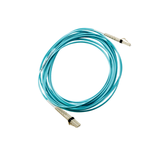 AJ833A HPE LC to LC Multi‑mode OM3 2‑Fiber 0.5m 1‑Pack Fiber Optic Cable