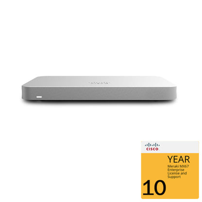 MX67-HW - Cisco Meraki Router Firewall Security & SD-WAN