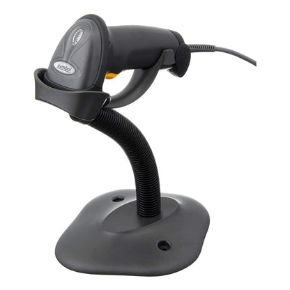 LS2208-SR20007R-UR Zebra LS2208 Scanner Kit with USB Cable & Stand Black