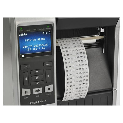 ZT61043-T1E0100Z ZT610 Industrial Barcode Printer 300dpi