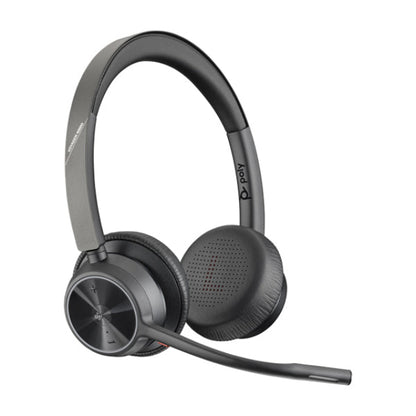 77Z32AA Poly Voyager 4320-M Microsoft Teams Certified Headset +BT700 dongle +Charging Stand