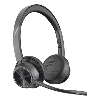 77Y87AA Poly Voyager Focus 2 Microsoft Teams Certified USB-A Headset with charging stand
