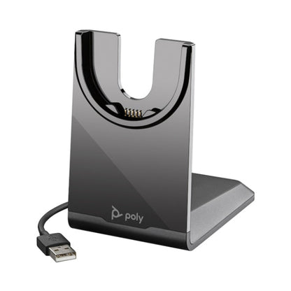 77Y86AA Poly Voyager Focus 2 USB-A with charge stand Headset