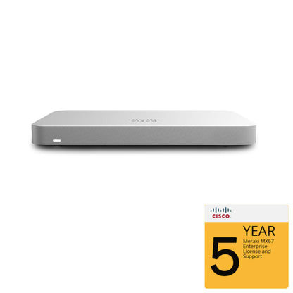 MX67-HW - Cisco Meraki Router Firewall Security & SD-WAN