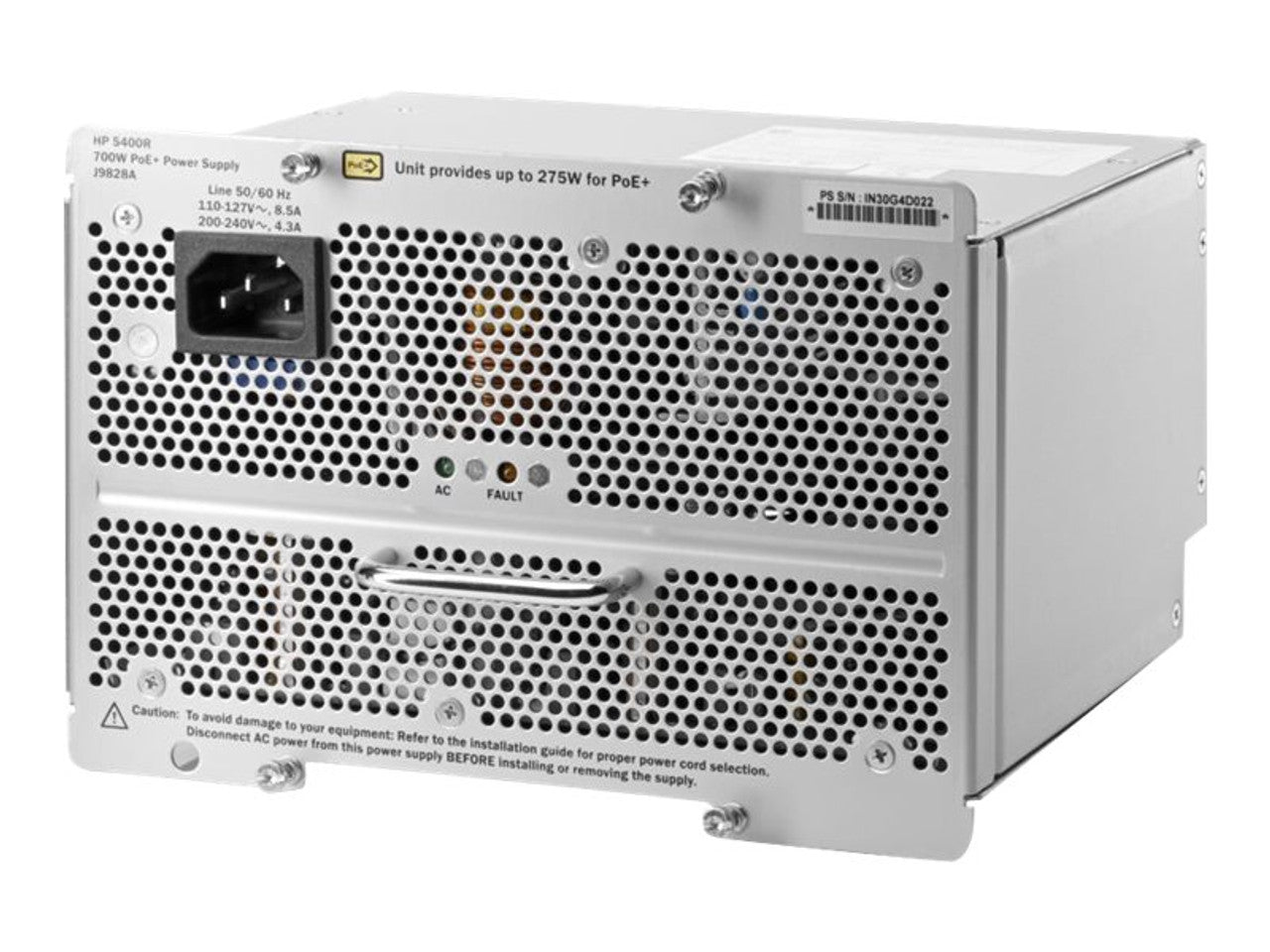 J9828A - HPE Aruba HP 5400R 700W PoE+ zl2 Power Supply