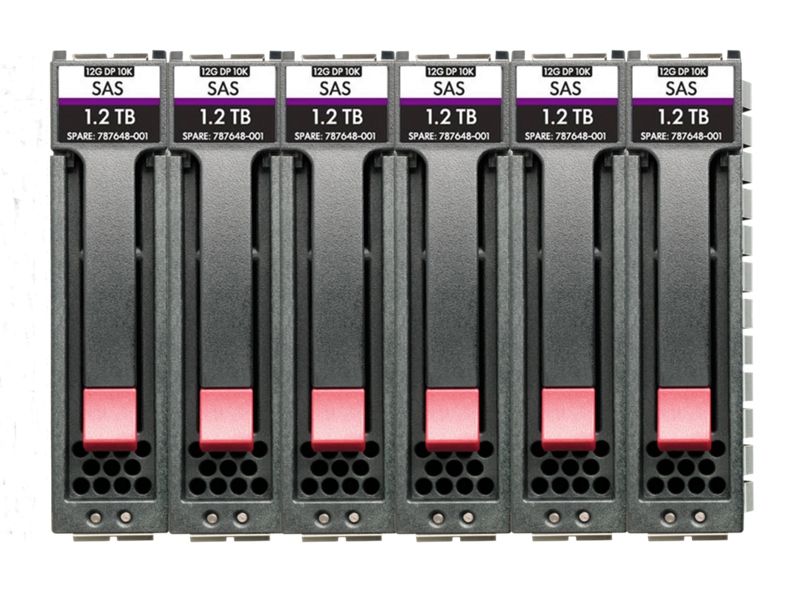 R0Q69A HPE MSA 48TB SAS 12G Midline 7.2K LFF (3.5in) M2 1yr Wty 6‑pack HDD Bundle