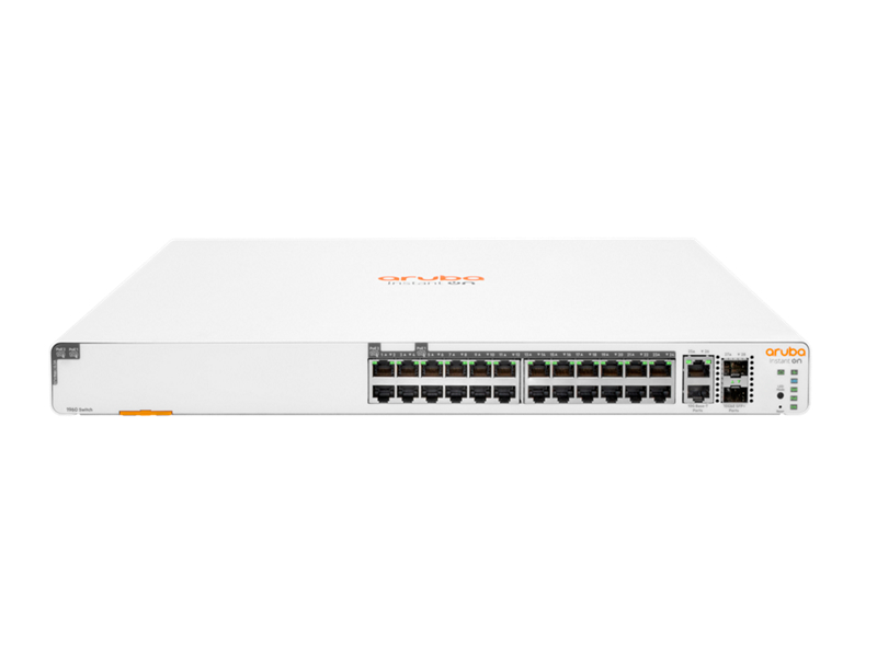 JL807A - HPE Aruba Instant On 1960 24G 20p 4p PoE 2XGT 2SFP+ 370W Switch